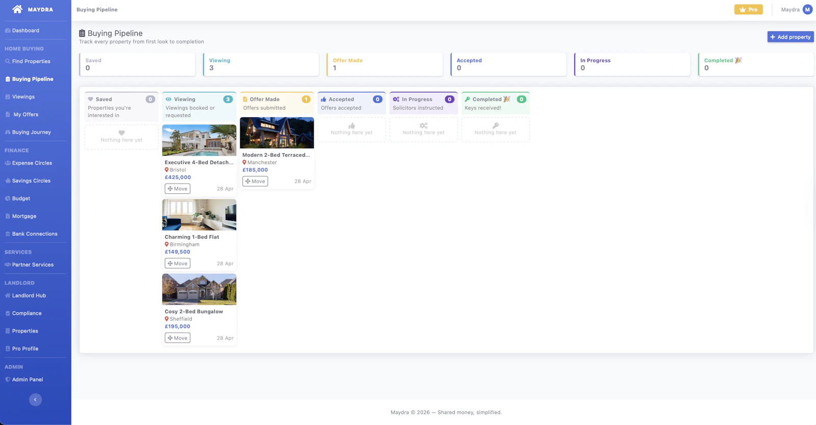 Maydra — Get on the housing ladder screenshot 4