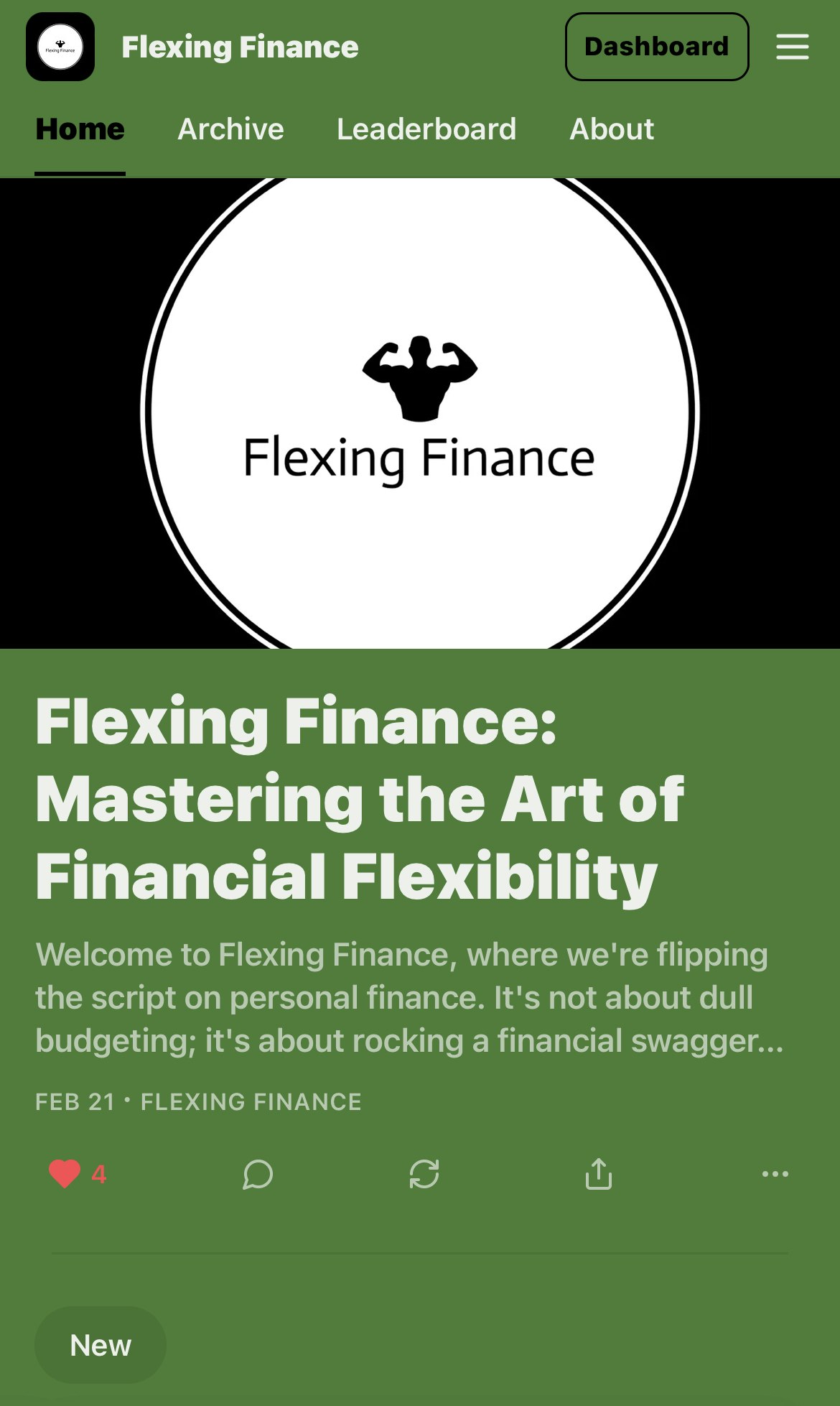 Flexing Finance 