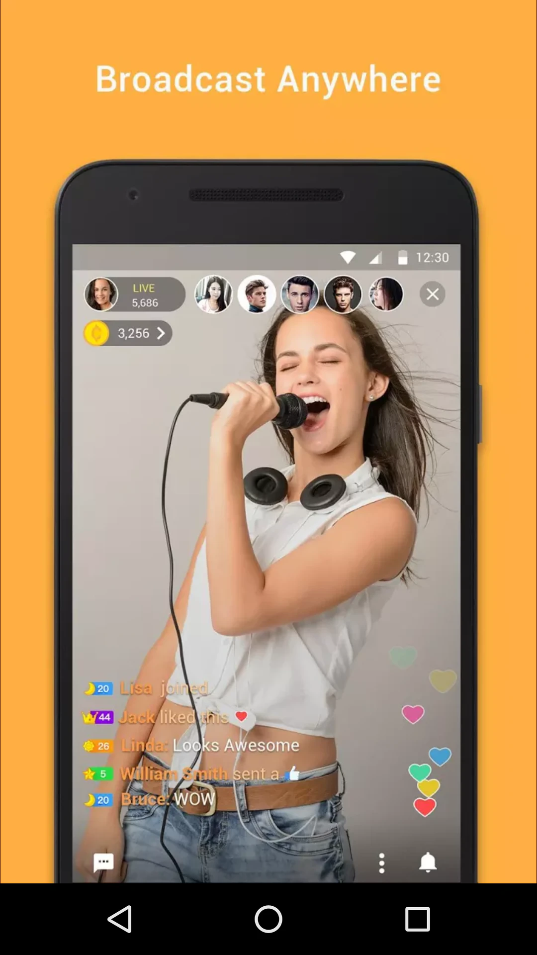 Solo - Live broadcast