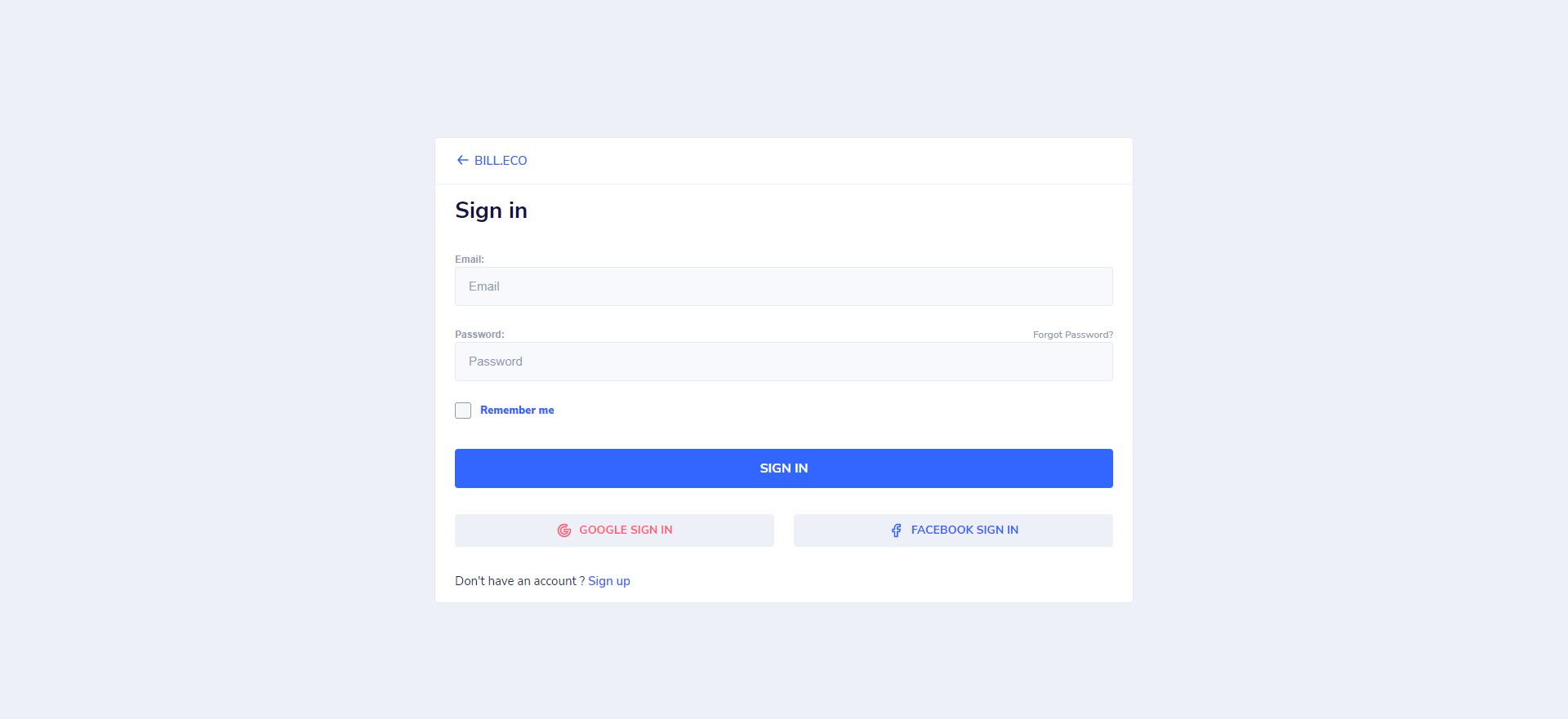 NGX.BILL Self hosted accounting/billing gallery image