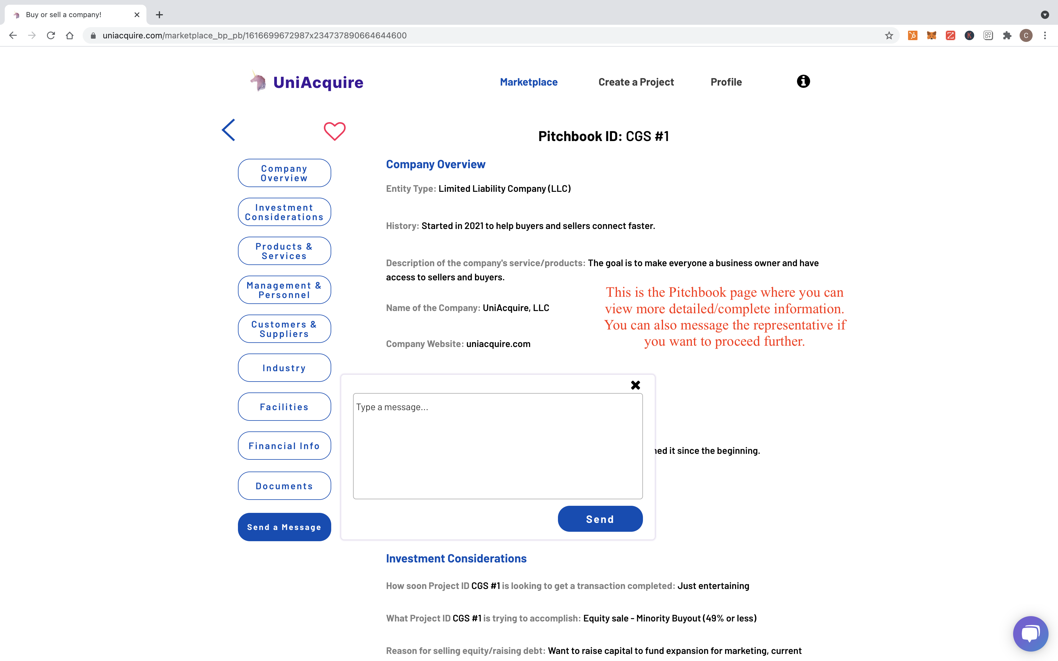 UniAcquire gallery image