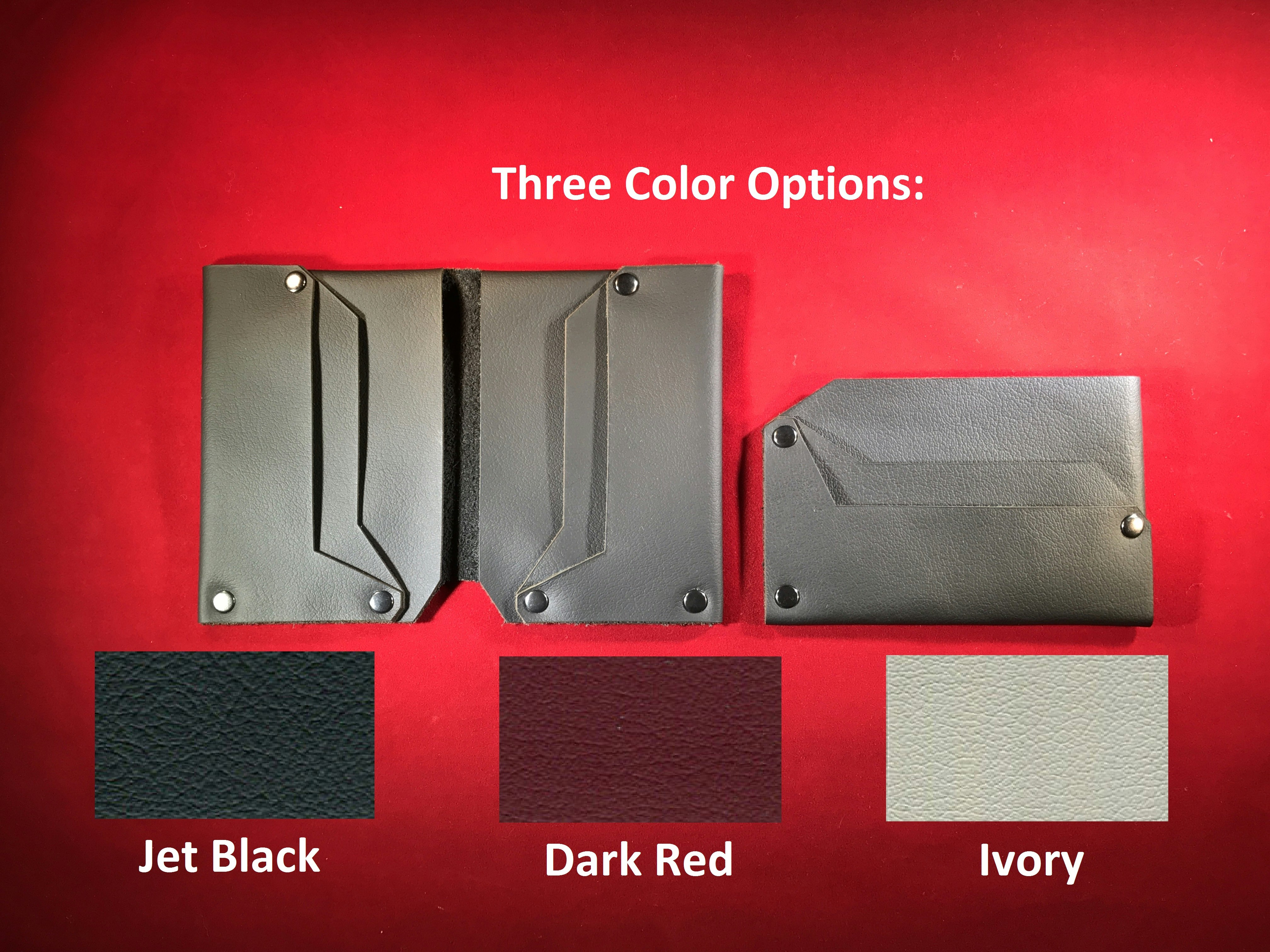 Leather Wallets with Edgy Unique Design gallery image