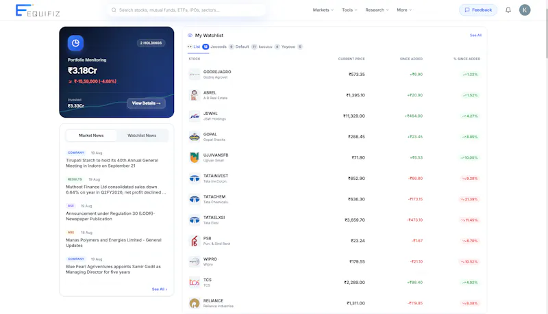 Equifiz screenshot 5