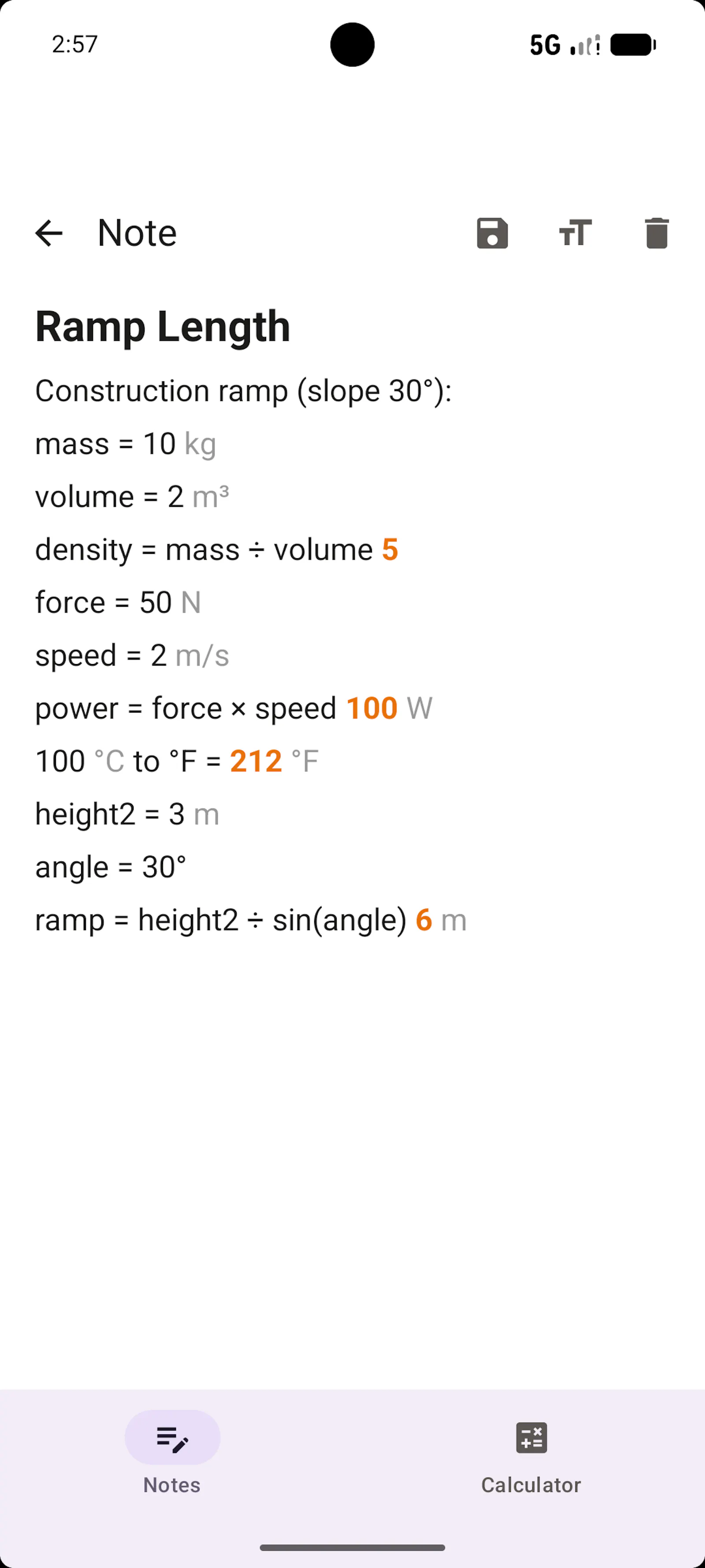 MathNotes: Calculator Notes screenshot 6