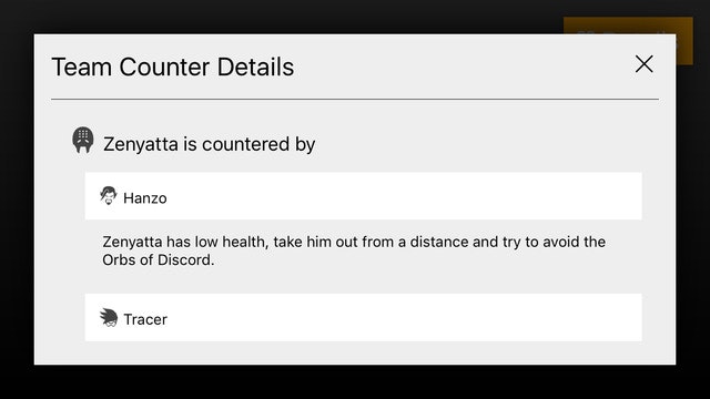 Team Hero Counters for Overwatch gallery image