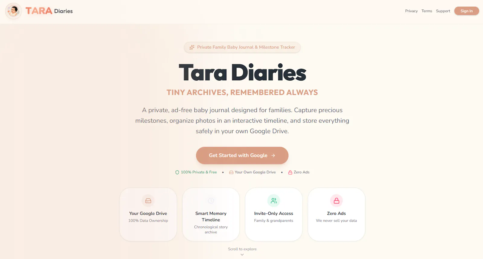 Tara Diaries screenshot 1