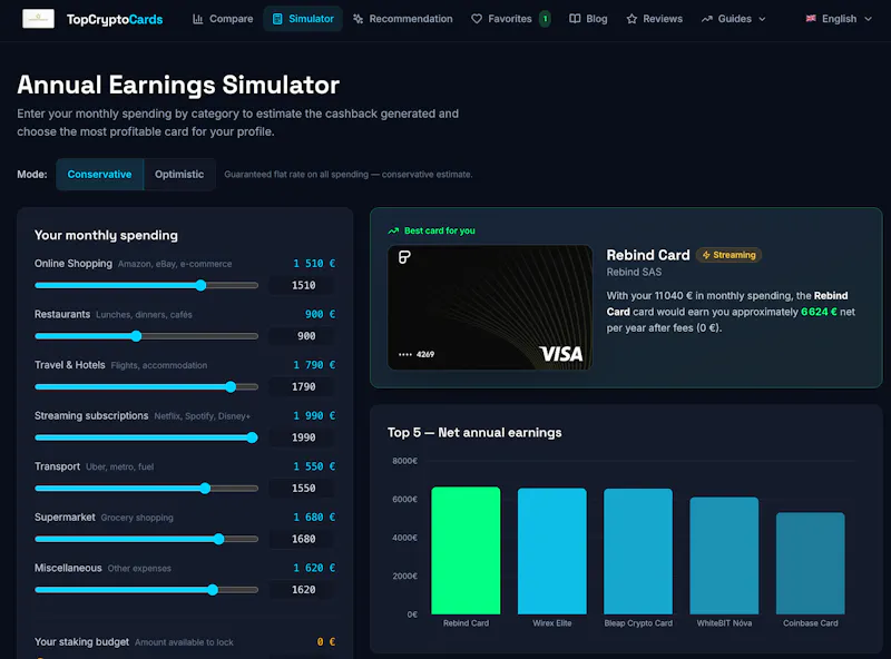 Topcryptocards screenshot 2