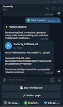 DocVerify — CYBERPUNK NOTARY gallery image