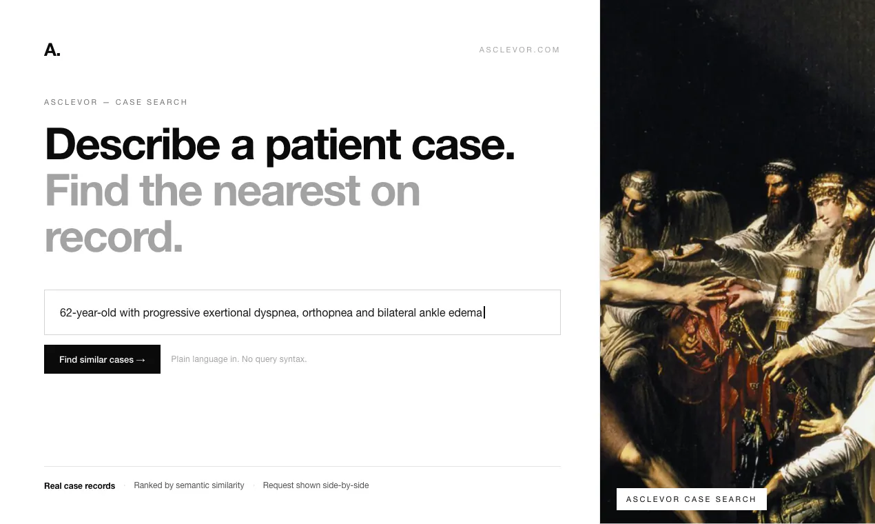 Asclevor Case Search gallery image