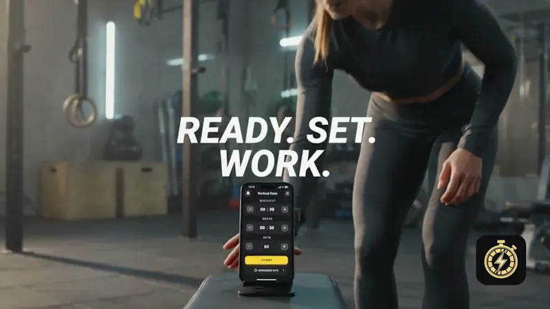 Workout Timer: HIIT & Interval screenshot 1 (video preview)