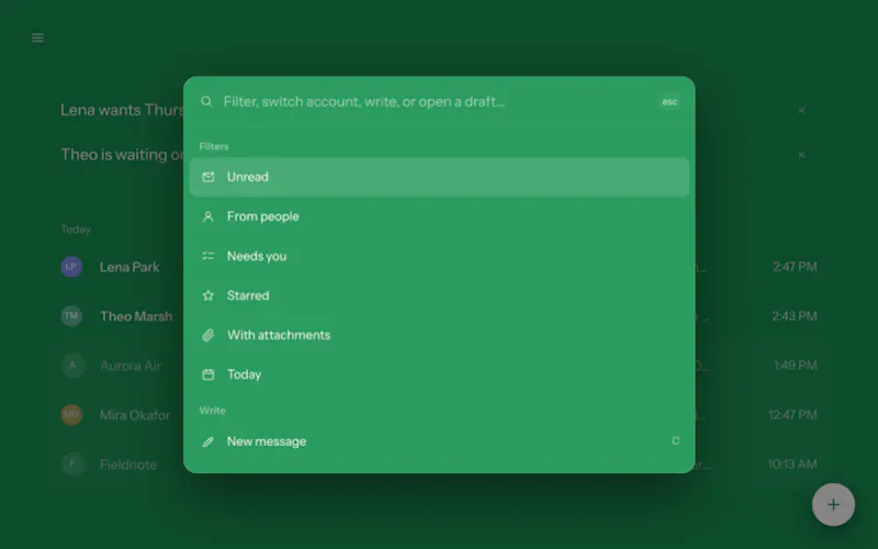 Umbra Mail screenshot 3