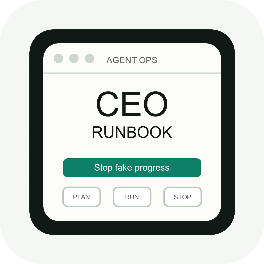 Agent CEO Runbook Kit logo