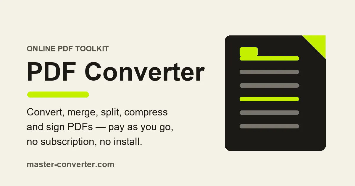 PDF Converter