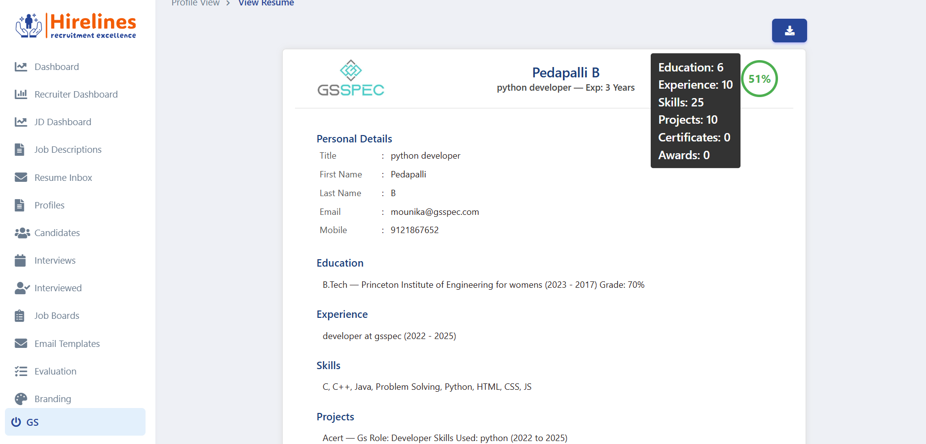 Hirelines gallery image