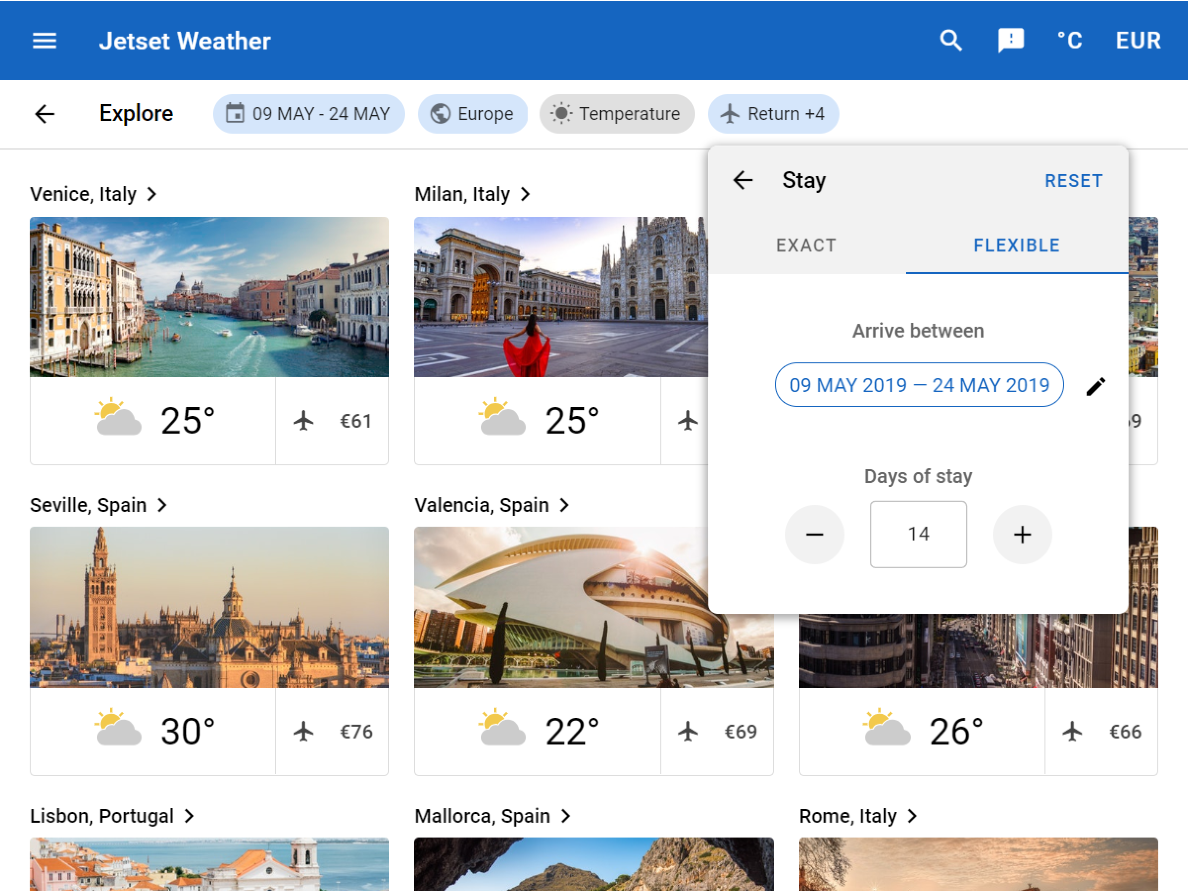 Jetset Weather gallery image