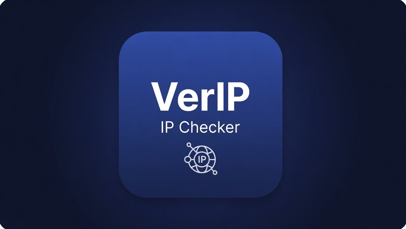 VerIP  - Product Hunt launch logo and brand identity