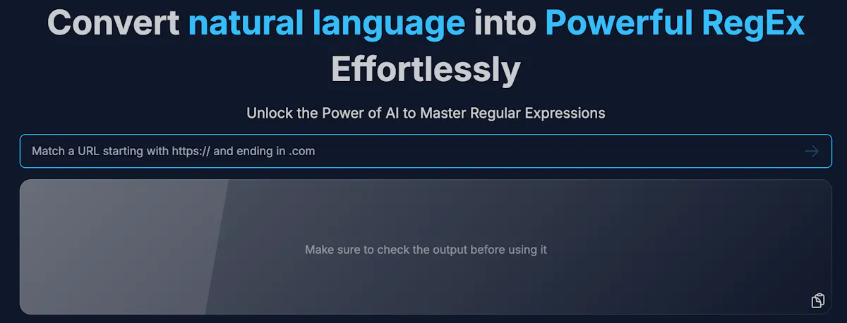 RegexBot
