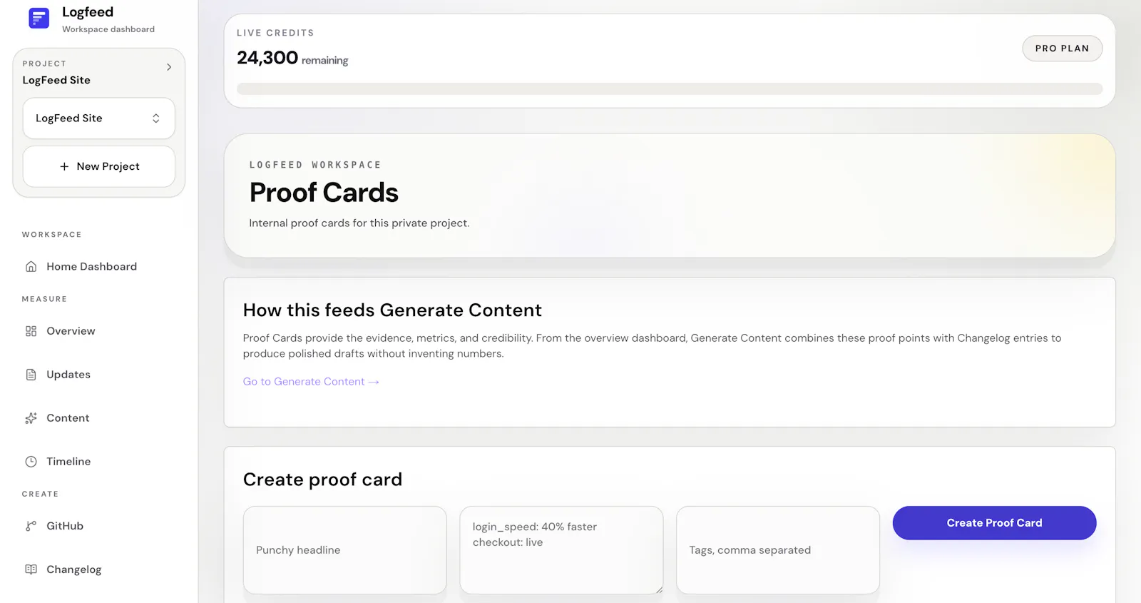 Logfeed screenshot 11