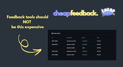 CheapFeedback gallery image