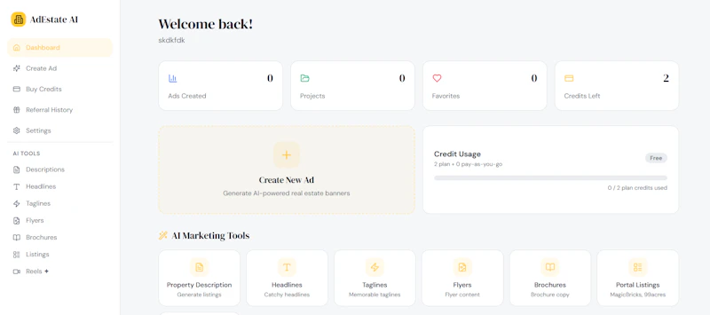 AdEstate AI screenshot 1
