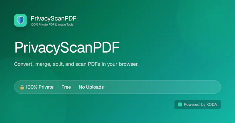 PrivacyScanPDF screenshot 2
