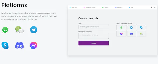 MultiChat - Unified Messaging Hub gallery image