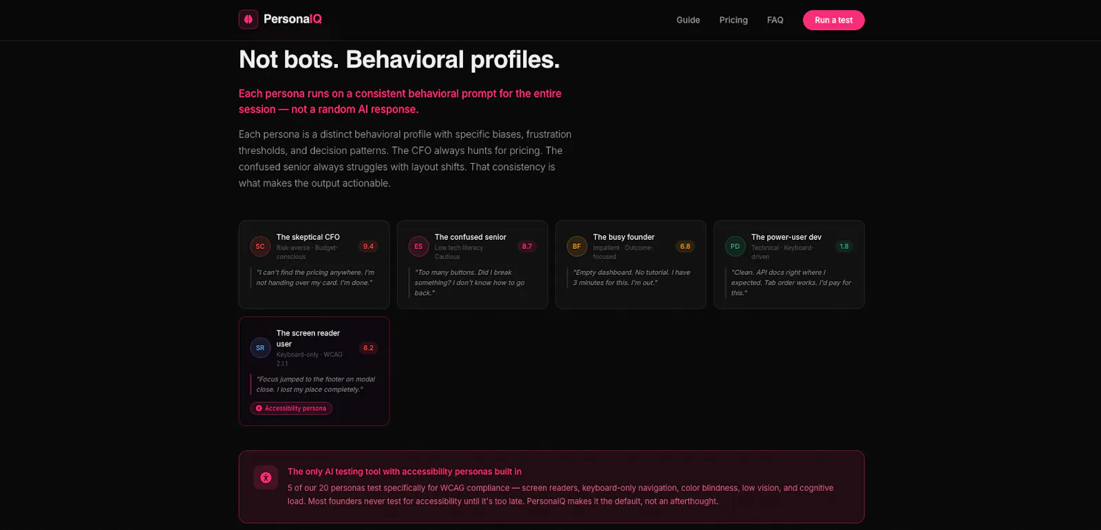 PersonaIQ screenshot 5