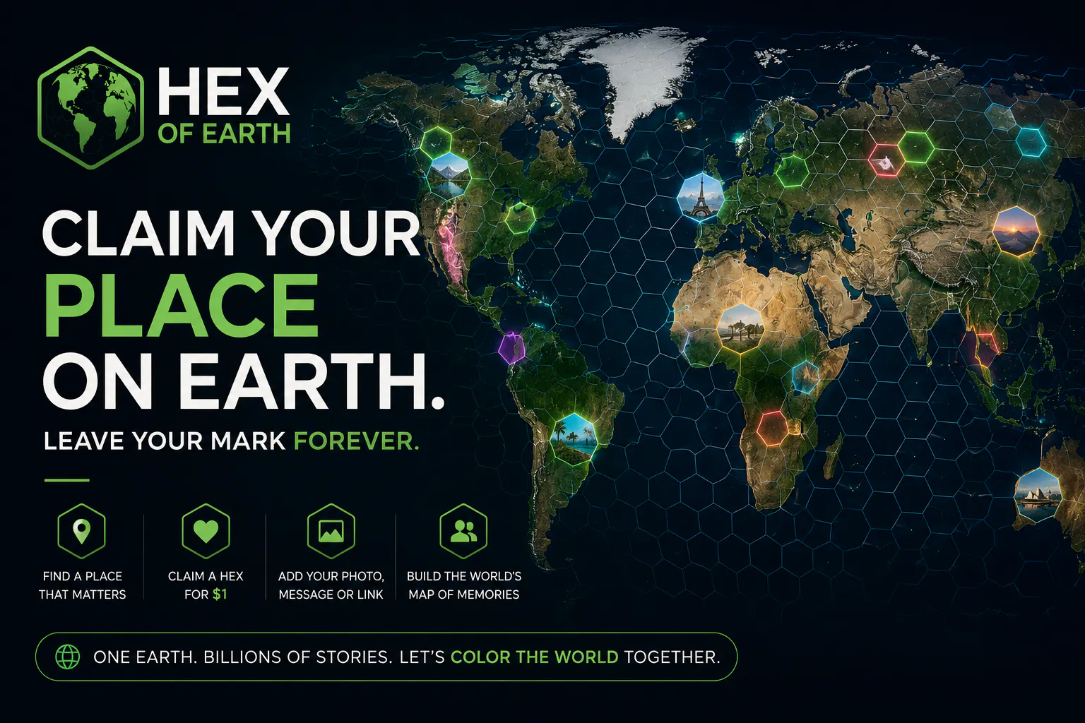 Own a Hex of Earth gallery image