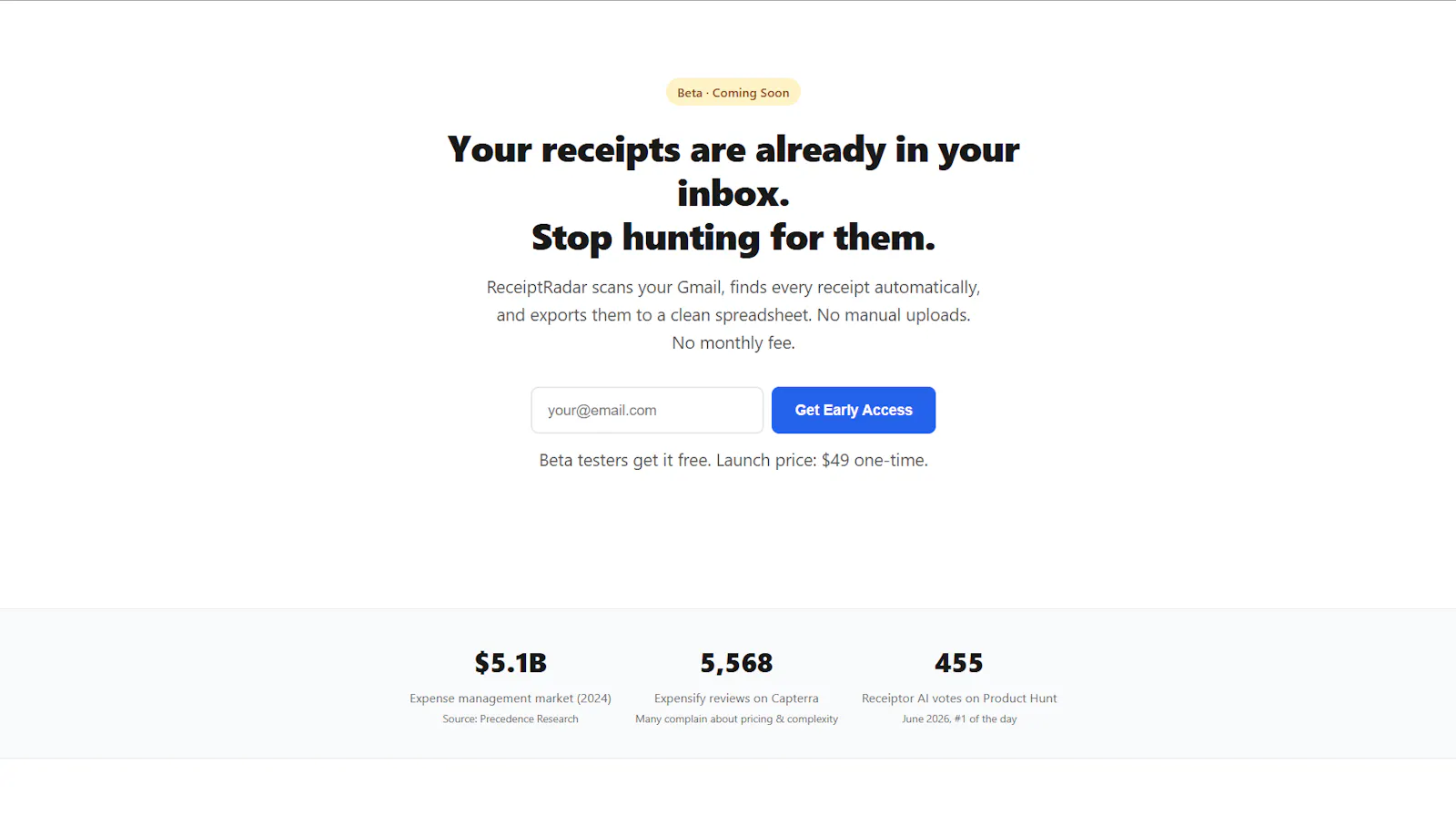 ReceiptRadar — Auto screenshot 4