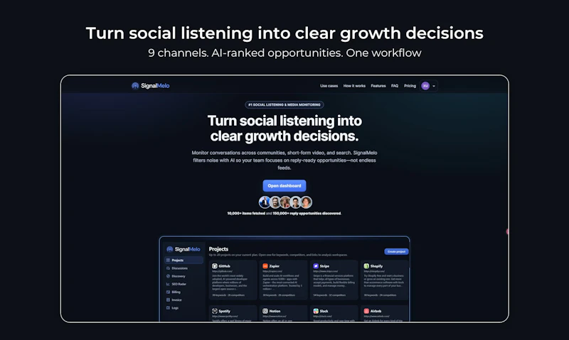 SignalMelo screenshot 1