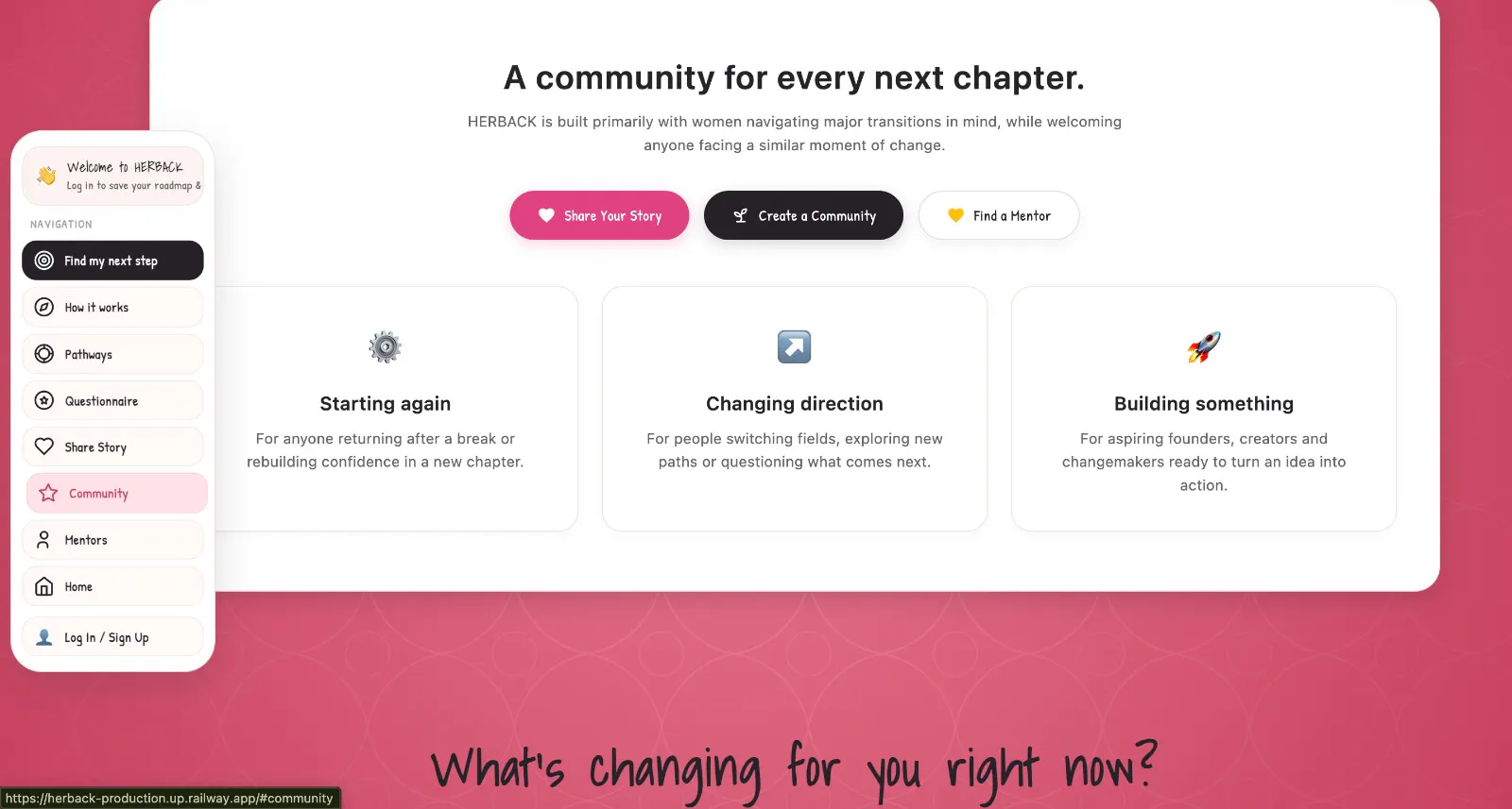 HERBACK — Find Your Next Step gallery image