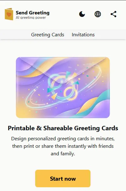 Send Greeting