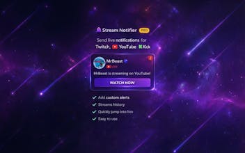 Stream Notifier gallery image