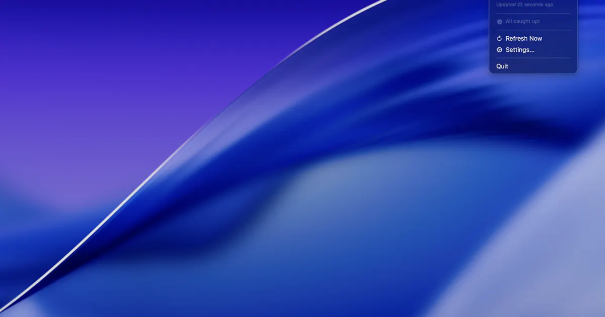 PRs MenuBar