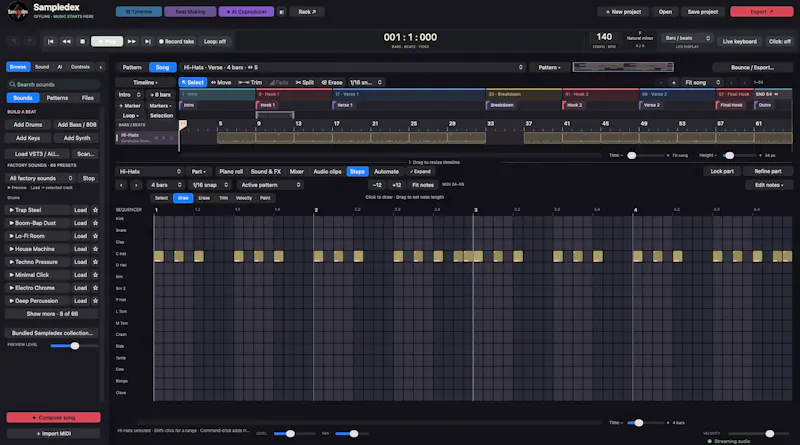 Sampledex screenshot 3