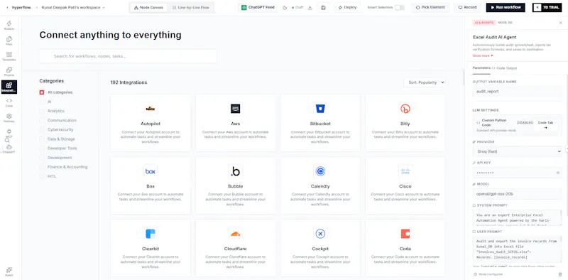 Hyperflow screenshot 3