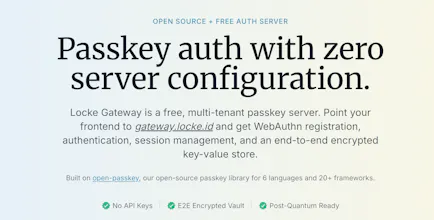 Open Passkey gallery image