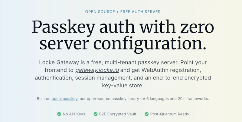 Open Passkey screenshot 3