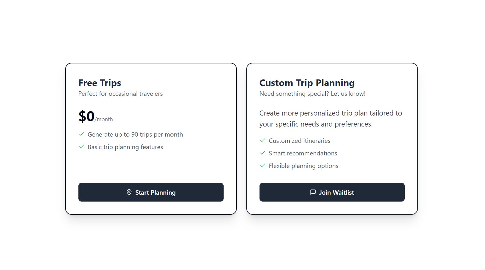 Trip Planner gallery image