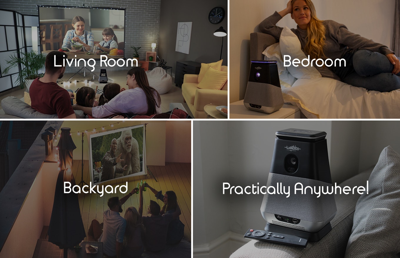 WooBloo SMASH: Portable Smart Projector gallery image