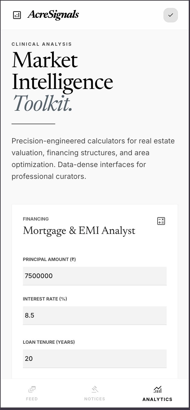 AcreSignals gallery image