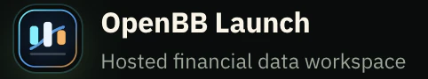 OpenBB Launch logo