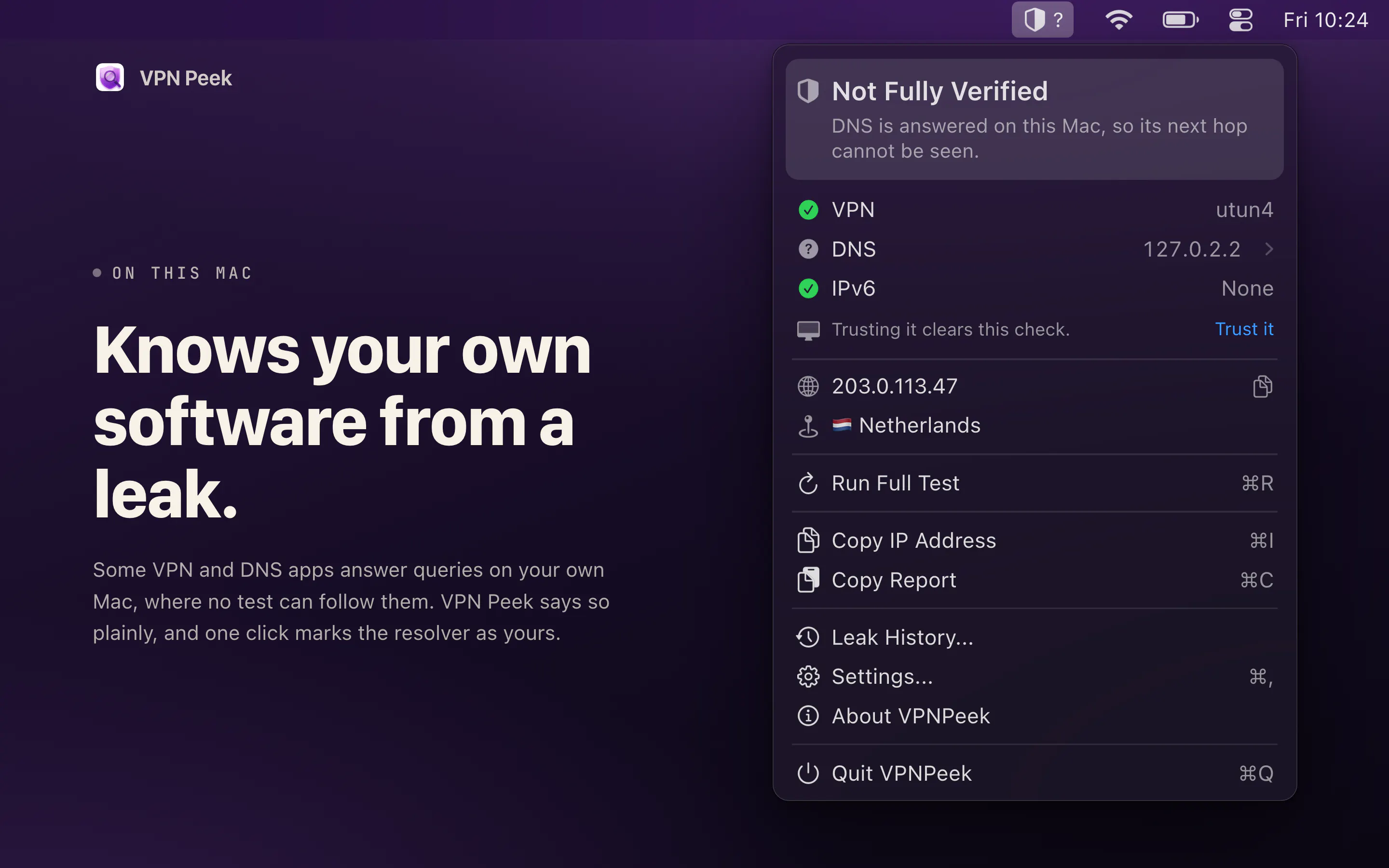 VPN Peek 3.0 gallery image