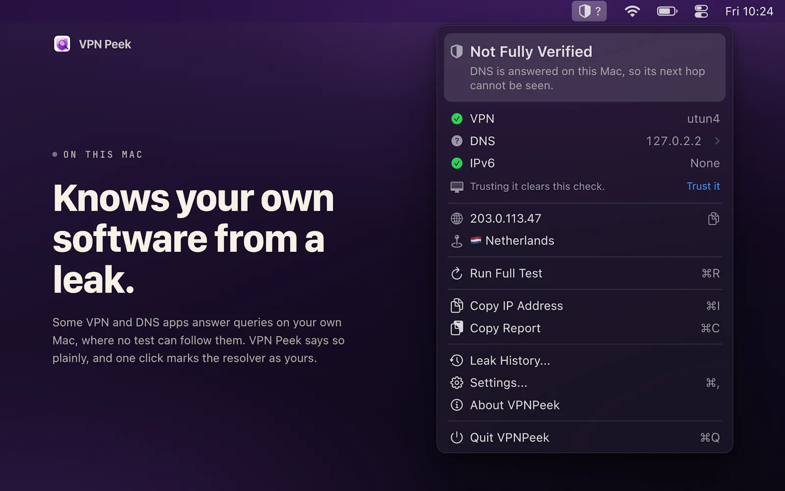 VPN Peek 3.0 screenshot 5