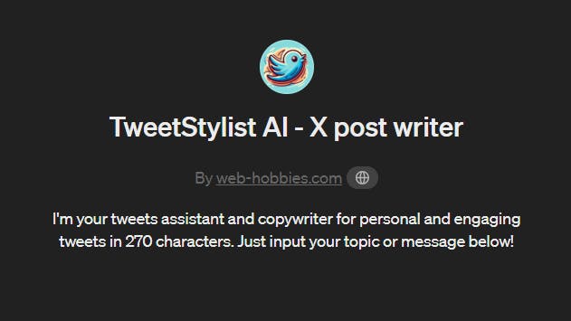 TweetStylist AI - X post writer media 1