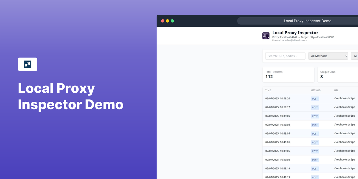 Media Inspektor Proksi Tempatan - Debug HTTP Traffic and Webhooks Secara tempatan 6