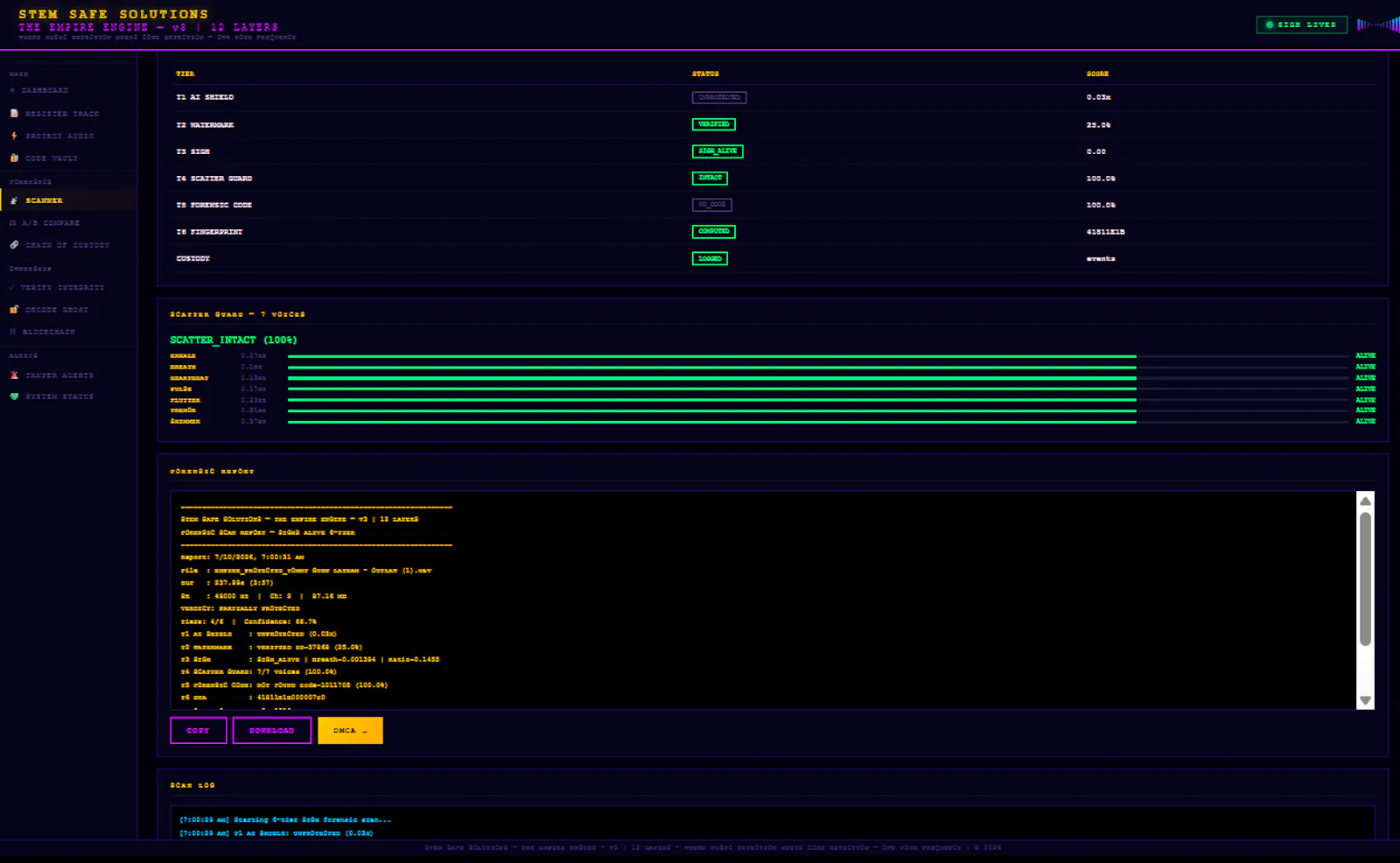 Tier Audio Protection screenshot 5