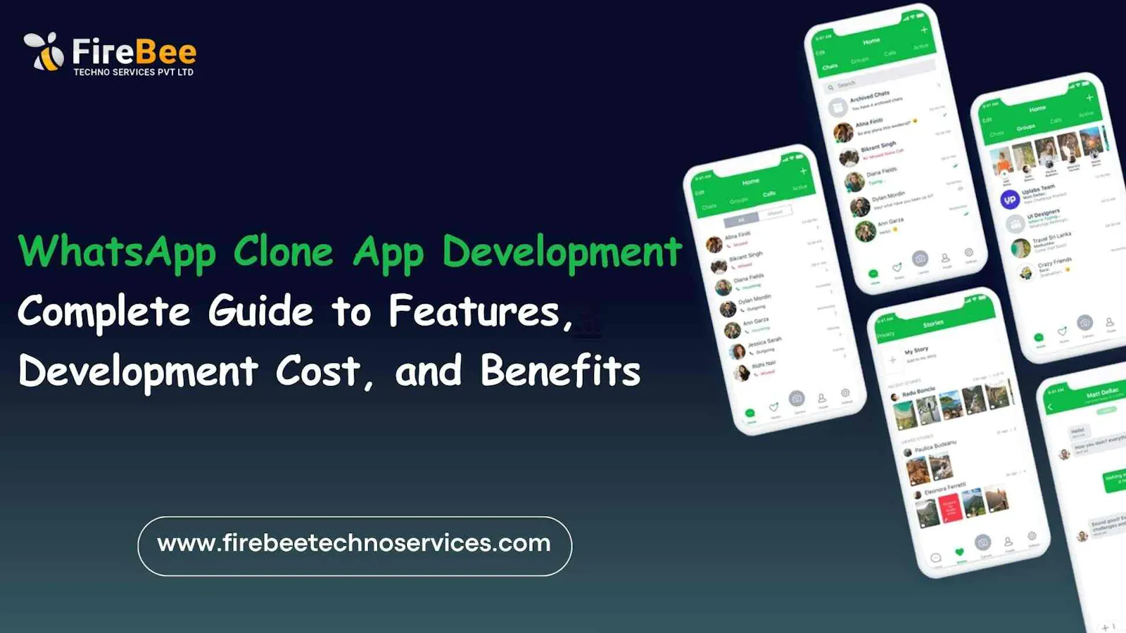 Whatsapp clone app screenshot 1