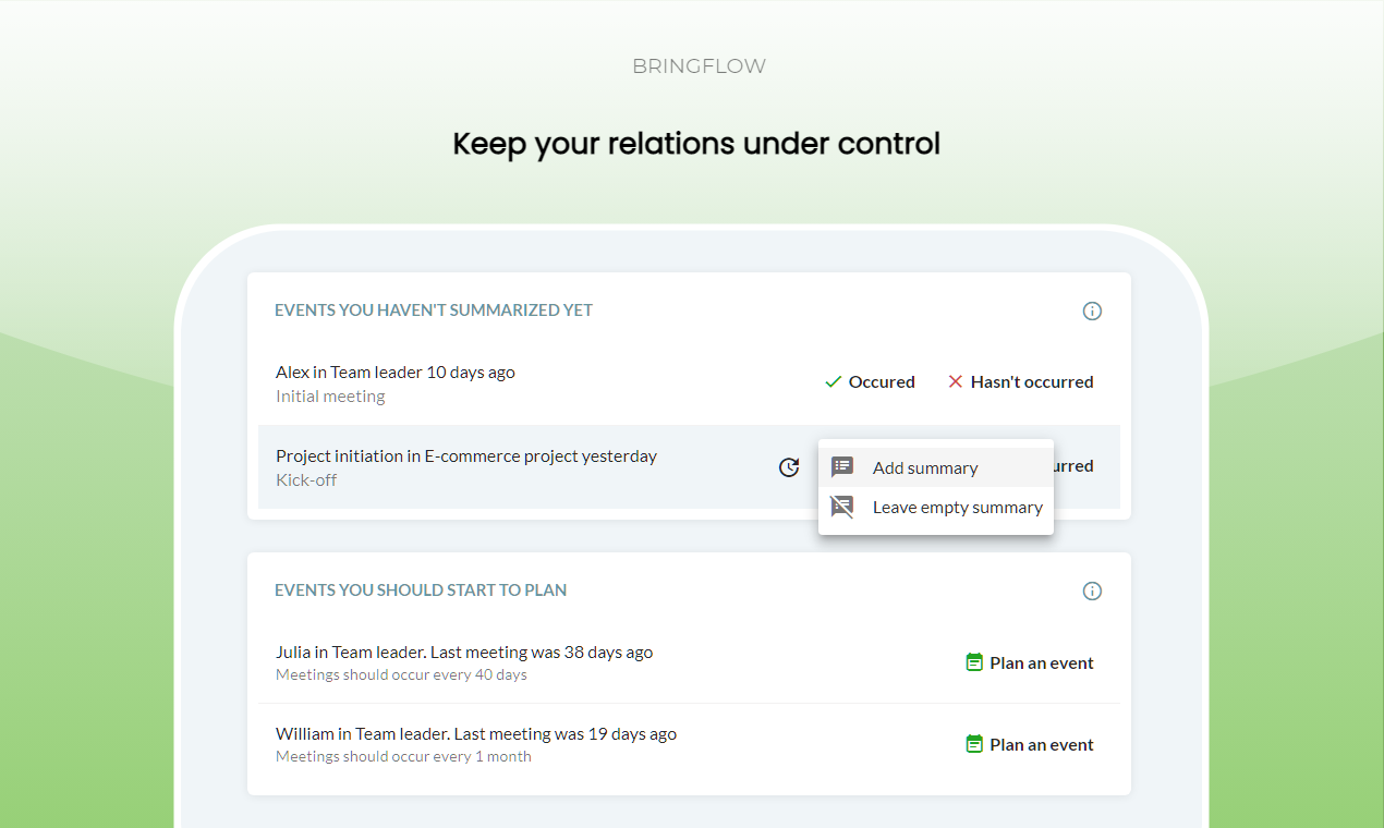 Bringflow gallery image
