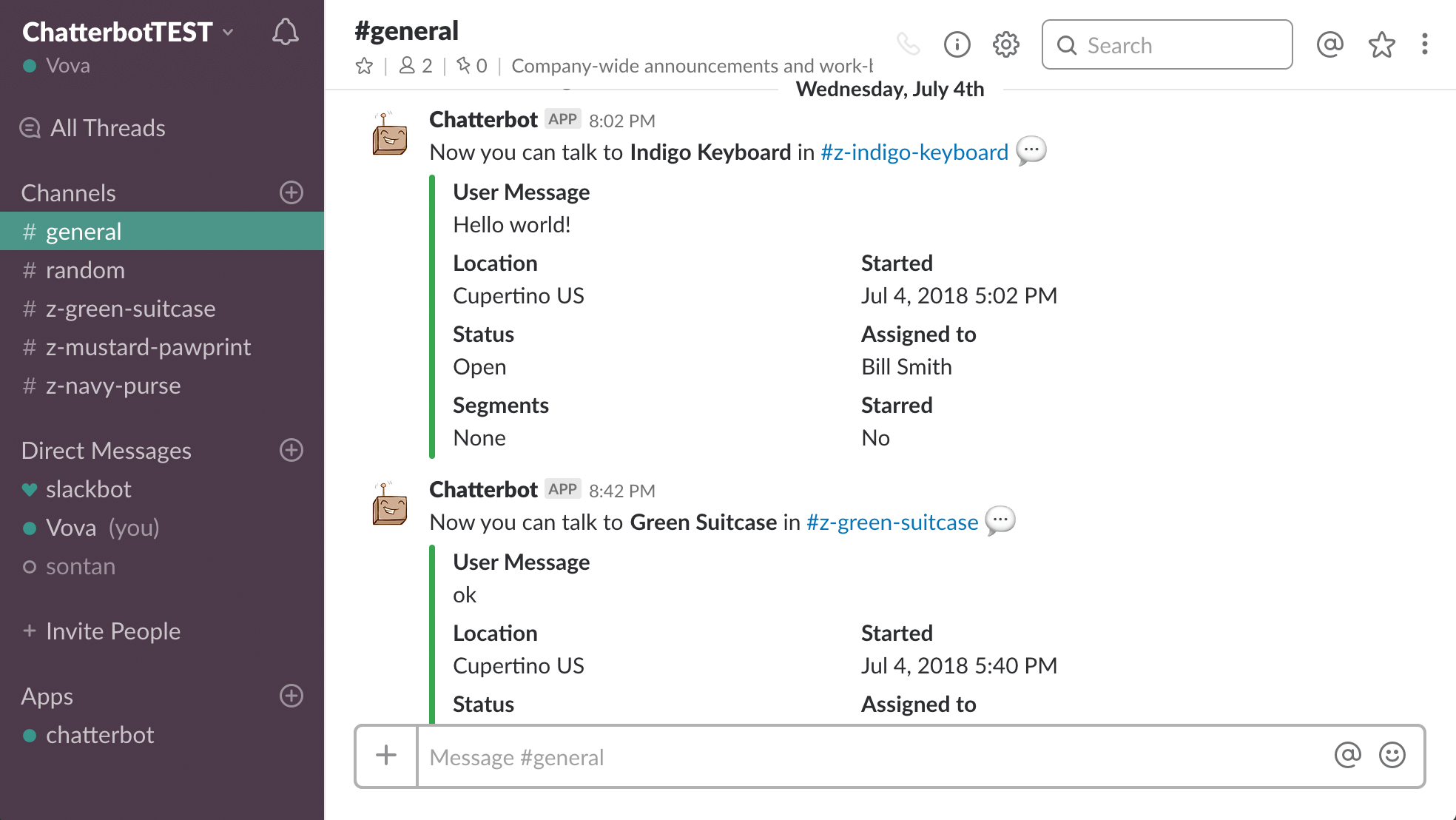Chatterbot gallery image
